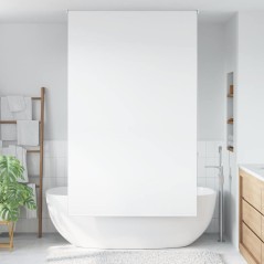 vidaXL Duschrollo 120x240 cm Stoffbreite 116 cm