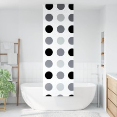 vidaXL Duschrollo 60x240 cm Stoffbreite 56 cm