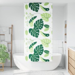 vidaXL Duschrollo 100x240 cm Stoffbreite 96 cm