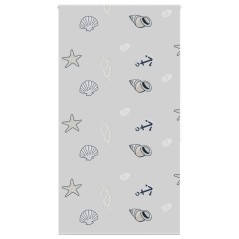 vidaXL Duschrollo 120x240 cm Stoffbreite 116 cm