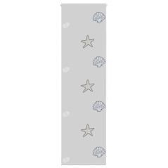 vidaXL Duschrollo 60x240 cm Stoffbreite 56 cm