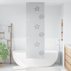 vidaXL Duschrollo 60x240 cm Stoffbreite 56 cm