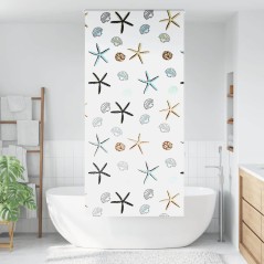 vidaXL Duschrollo 100x240 cm Stoffbreite 96 cm