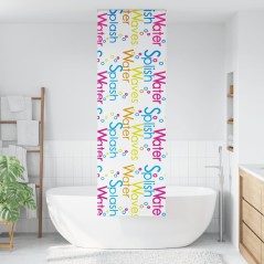 vidaXL Duschrollo 60x240 cm Stoffbreite 56 cm