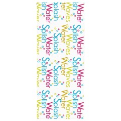 vidaXL Duschrollo 110x240 cm Stoffbreite 106 cm