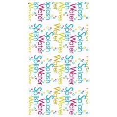 vidaXL Duschrollo 130x240 cm Stoffbreite 126 cm