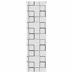 vidaXL Duschrollo 70x240 cm Stoffbreite 66 cm
