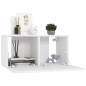 5-tlg. TV-Schrank-Set Weiß Holzwerkstoff 5-tlg. TV-Schrank-Set Weiß Holzwerkstoff