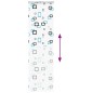 vidaXL Duschrollo mit Kassette 60x240 cm Stoffbreite 56 cm vidaXL Duschrollo mit Kassette 60x240 cm Stoffbreite 56 cm