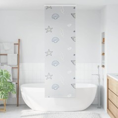 vidaXL Duschrollo mit Kassette 60x240 cm Stoffbreite 56 cm