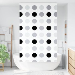 vidaXL Duschrollo mit Kassette 140x240 cm Stoffbreite 136 cm