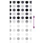 vidaXL Duschrollo mit Kassette 140x240 cm Stoffbreite 136 cm