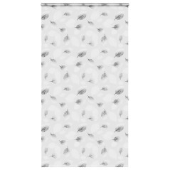 vidaXL Duschrollo mit Kassette 130x240 cm Stoffbreite 126 cm