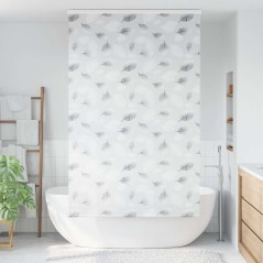 vidaXL Duschrollo mit Kassette 130x240 cm Stoffbreite 126 cm