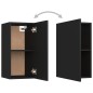 7-tlg. TV-Schrank-Set Schwarz Holzwerkstoff 7-tlg. TV-Schrank-Set Schwarz Holzwerkstoff