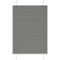 vidaXL Plissee Anthrazit 95x100 cm Stoffbreite 94,4 cm Polyester vidaXL Plissee Anthrazit 95x100 cm Stoffbreite 94,4 cm Polyester