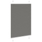 vidaXL Plissee Anthrazit 95x100 cm Stoffbreite 94,4 cm Polyester vidaXL Plissee Anthrazit 95x100 cm Stoffbreite 94,4 cm Polyester