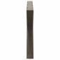 vidaXL Couchtischbeine 2 Stk. Naturstahl 70x(42-43,3) cm Stahl vidaXL Couchtischbeine 2 Stk. Naturstahl 70x(42-43,3) cm Stahl