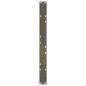 vidaXL Couchtischbeine 2 Stk. Naturstahl 70x(42-43,3) cm Stahl vidaXL Couchtischbeine 2 Stk. Naturstahl 70x(42-43,3) cm Stahl