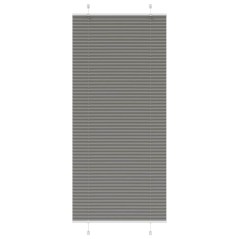 vidaXL Plissee Anthrazit 85x200 cm Stoffbreite 84,4 cm Polyester