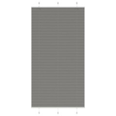 vidaXL Plissee Anthrazit 105x200 cm Stoffbreite 104,4 cm Polyester