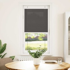 vidaXL Plissee Schwarz 65x100 cm Stoffbreite 64,4 cm Polyester