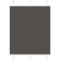 vidaXL Plissee Schwarz 105x150 cm Stoffbreite 104,4 cm Polyester vidaXL Plissee Schwarz 105x150 cm Stoffbreite 104,4 cm Polyester