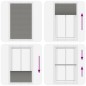 vidaXL Plissee Anthrazit 115x200 cm Stoffbreite 114,4 cm Polyester vidaXL Plissee Anthrazit 115x200 cm Stoffbreite 114,4 cm Polyester