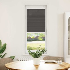 vidaXL Plissee Schwarz 50x150 cm Stoffbreite 49,4 cm Polyester