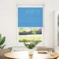 vidaXL Plissee Blau 70x100 cm Stoffbreite 69,4 cm Polyester vidaXL Plissee Blau 70x100 cm Stoffbreite 69,4 cm Polyester