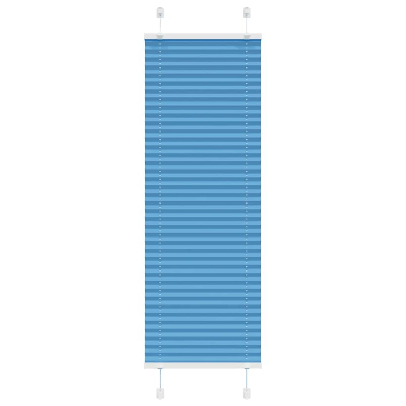 vidaXL Plissee Blau 40x100 cm Stoffbreite 39,4 cm Polyester vidaXL Plissee Blau 40x100 cm Stoffbreite 39,4 cm Polyester