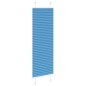vidaXL Plissee Blau 40x100 cm Stoffbreite 39,4 cm Polyester vidaXL Plissee Blau 40x100 cm Stoffbreite 39,4 cm Polyester