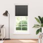 vidaXL Plissee Schwarz 95x200 cm Stoffbreite 94,4 cm Polyester vidaXL Plissee Schwarz 95x200 cm Stoffbreite 94,4 cm Polyester