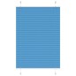 vidaXL Plissee Blau 90x150 cm Stoffbreite 89,4 cm Polyester vidaXL Plissee Blau 90x150 cm Stoffbreite 89,4 cm Polyester