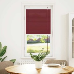 vidaXL Plissee Bordeauxrot 65x100 cm Stoffbreite 64,4 cm Polyester