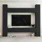 8-tlg. TV-Schrank-Set Schwarz Holzwerkstoff 8-tlg. TV-Schrank-Set Schwarz Holzwerkstoff