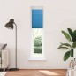 vidaXL Plissee Blau 40x200 cm Stoffbreite 39,4 cm Polyester vidaXL Plissee Blau 40x200 cm Stoffbreite 39,4 cm Polyester