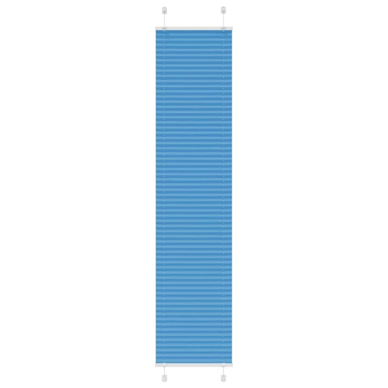 vidaXL Plissee Blau 45x200 cm Stoffbreite 44,4 cm Polyester vidaXL Plissee Blau 45x200 cm Stoffbreite 44,4 cm Polyester