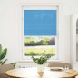 vidaXL Plissee Blau 80x150 cm Stoffbreite 79,4 cm Polyester vidaXL Plissee Blau 80x150 cm Stoffbreite 79,4 cm Polyester