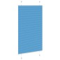 vidaXL Plissee Blau 80x150 cm Stoffbreite 79,4 cm Polyester vidaXL Plissee Blau 80x150 cm Stoffbreite 79,4 cm Polyester