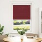 vidaXL Plissee Bordeauxrot 75x100 cm Stoffbreite 74,4 cm Polyester vidaXL Plissee Bordeauxrot 75x100 cm Stoffbreite 74,4 cm Polyester