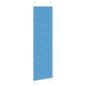 vidaXL Plissee Blau 55x200 cm Stoffbreite 54,4 cm Polyester