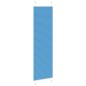 vidaXL Plissee Blau 55x200 cm Stoffbreite 54,4 cm Polyester