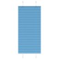 vidaXL Plissee Blau 60x150 cm Stoffbreite 59,4 cm Polyester vidaXL Plissee Blau 60x150 cm Stoffbreite 59,4 cm Polyester