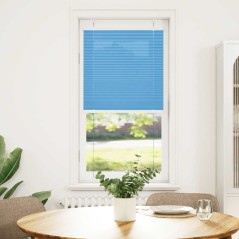 vidaXL Plissee Blau 60x150 cm Stoffbreite 59,4 cm Polyester
