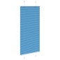 vidaXL Plissee Blau 60x150 cm Stoffbreite 59,4 cm Polyester vidaXL Plissee Blau 60x150 cm Stoffbreite 59,4 cm Polyester