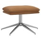 Fußhocker Taupe 60x60x35 cm Mikrofasergewebe Fußhocker Taupe 60x60x35 cm Mikrofasergewebe