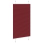 vidaXL Plissee Bordeauxrot 75x150 cm Stoffbreite 74,4 cm Polyester vidaXL Plissee Bordeauxrot 75x150 cm Stoffbreite 74,4 cm Polyester