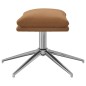 Fußhocker Taupe 60x60x35 cm Mikrofasergewebe Fußhocker Taupe 60x60x35 cm Mikrofasergewebe