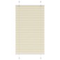 vidaXL Plissee Creme 80x100 cm Stoffbreite 79,4 cm Polyester vidaXL Plissee Creme 80x100 cm Stoffbreite 79,4 cm Polyester